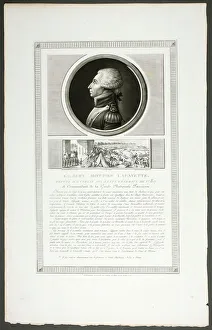 Lafayette Prints: Gilbert Mottier Lafayette, Deputy State General of Auvergne