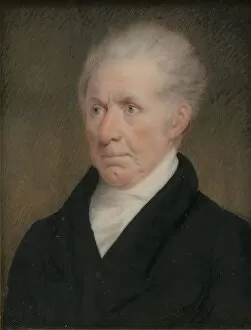 Sarah Gallery: Gilbert Stuart, ca. 1825. Creator: Sarah Goodridge