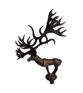 A gilded wooden figurine of a deer (Terminal), 5th century BC