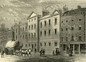 Law And Order Prints: Giltspur Street Compter, 1840, (c1872). Creator: Unknown