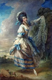 Dancer Gallery: Giovanna Baccelli, 1782. Artist: Thomas Gainsborough