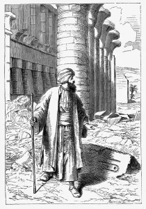 Archaeologist Prints: Giovanni Battista Belzoni, Italian explorer and antiquity seeker, c1860