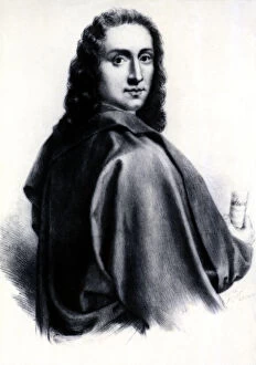 Images Dated 10th October 2013: Giovanni Battista Pergolesi (1710-1736), Italian composer, engraving