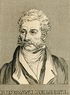 Archaeologist Gallery: Giovanni Belzoni, (1778-1823), 1830. Creator: Unknown