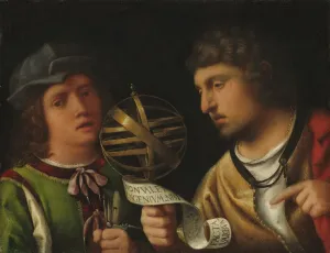Talent Prints: Giovanni Borgherini and His Tutor, late 15th-early 16th century. Creator: Giorgione