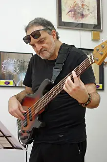 Oconnor Brian Prints: Giovanni Crescenzi, Ruta Di Trio, Clocktower Cafe Jazz Club, Croyden, London, 24 July 2025