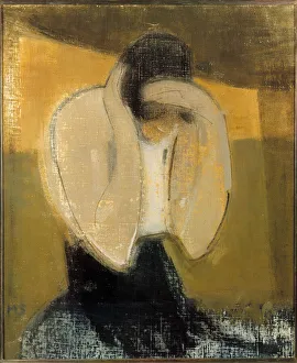 Schjerfbeck Collection: The Gipsy Woman, 1919. Creator: Schjerfbeck, Helene (1862-1946)