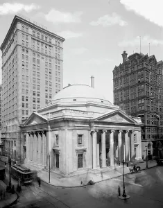 Beaux Arts Prints: Girard Trust building, Philadelphia, Pa. between 1905 and 1920. Creator: Unknown