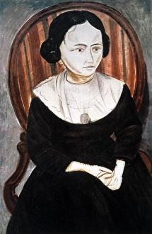 Girl in Black, 1913. Creator: Andre Derain. Girl in Black, 1913. Creator: Andre Derain