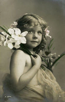 Images Dated 2nd September 2010: Girl, c1911. Artist: Rotary Photo