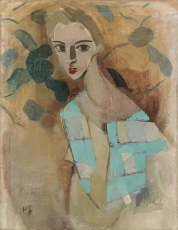 Cautious Prints: Girl from Eydtkuhne II, 1927. Creator: Helene Schjerfbeck