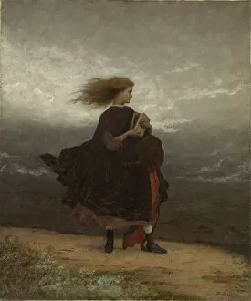 The Girl I Left Behind Me, ca. 1872. Creator: Eastman Johnson
