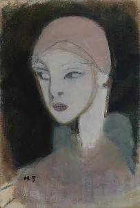 1929 Prints: Girl from the Islands, 1929. Creator: Helene Schjerfbeck