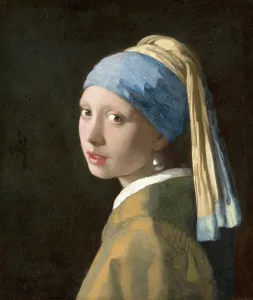 Girl with a Pearl Earring, 1665. Creator: Jan Vermeer