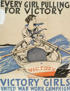 Posters Prints: Every Girl Pulling for Victory