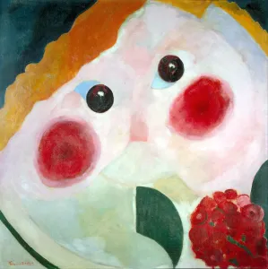 Girl with Ranunculus, 1914. Artist: Doesburg, Theo van (1883-1931)