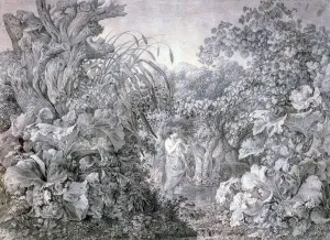 A Girl in the Wood of Weidenau, c1777-1835. Artist: Carl Wilhelm Kolbe the elder