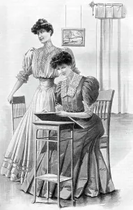 Girls attire for November 1905