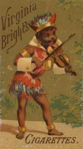 From the Girls and Children series (N64) promoting Virginia Brights Cigarettes for Allen