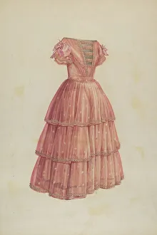 Gathered Prints: Girl's Dress, c. 1941. Creator: Winifred Gibbes