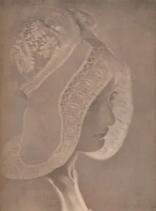 Studio Volume 41 Collection: Girls Head, c1900. Artist: Eva Watson-Schutze