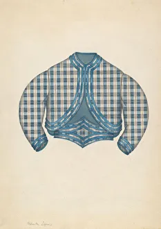 Ladys Prints: Girls Jacket, c. 1937. Creator: Roberta Spicer
