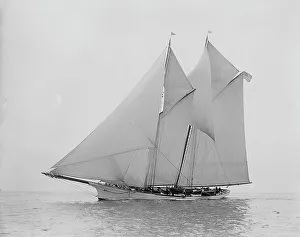 Schooner Prints: Gitana, 1892 July 9. Creator: Unknown