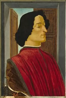 Alessandro Filipepi Collection: Giuliano de Medici, c. 1478 / 1480. Creator: Sandro Botticelli