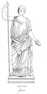 Pius Vi Prints: Giunone (Junon), c1850