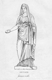 Pius Vi Prints: Giunone (Junon voilee), c1850