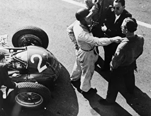 World Champion Prints: Giuseppe Farina and Alfa Romeo 159, French Grand Prix, Rheims, 1951