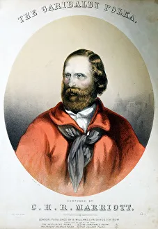 Giuseppe Garibaldi, Italian patriot, c1864 Giuseppe Garibaldi, Italian patriot, c1864