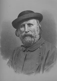 Unification Prints: Giuseppe Garibaldi, Italian soldier and politician, 1860s (1936)