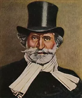 Eckstein Halpaus Gmbh Gallery: Giuseppe Verdi 1813-1901. - Gemalde von Michel, 1934