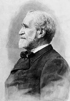 Giuseppe Verdi (1813 - 1901), Italian composer at age 80