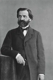 Giuseppe Verdi (1813-1901), Italian Romantic composer, mainly of opera. Artist: Nadar