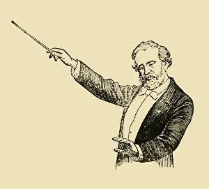 Baton Gallery: Giuseppe Verdi, (1933). Creator: Unknown