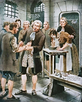Immunology Prints: Giving Prisoners the Smallpox in Gaol