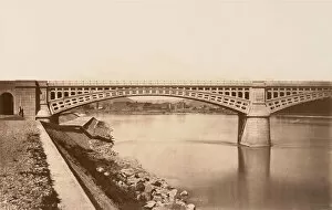 Auvergne Collection: Givors, Viaduc, ca. 1861. Creator: Edouard Baldus
