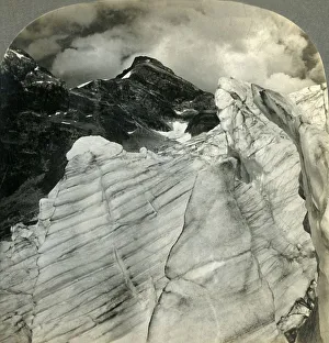 British Columbia Prints: Glacial View in the Canadian Rockies... B.C. Canada, 1903. Creator: Unknown
