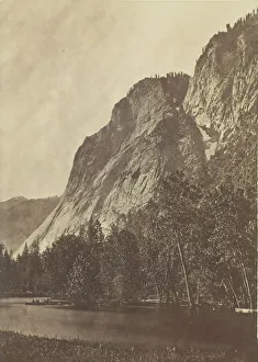 Glacier Rock from below, 1866 / 99. Creator: G. Fagersteen