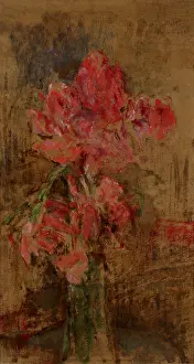 Cut Flower Prints: Gladioli, 1930. Creator: Olga Boznanska