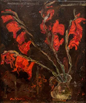 Chaim 1893 1943 Prints: Gladioli, ca 1919