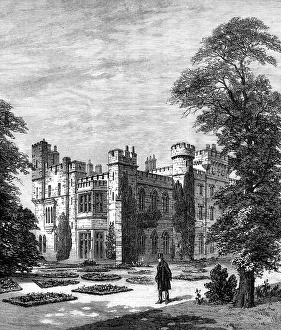 Gladstone Supplement: Hawarden Castle, from the garden, 1880. Creator: Unknown