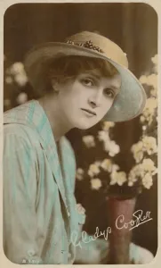Tinted Prints: Gladys Cooper, (1888-1971), c1930. Creator: Unknown