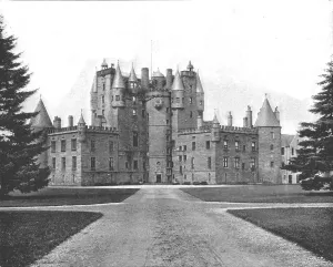 Scottish Baronial Prints: Glamis Castle, Forfar, Scotland, 1894. Creator: Unknown