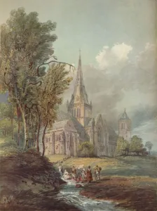 Glasgow Cathedral, c18th century. Artist: Thomas Girtin