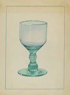 Brodskys Prints: Glass, 1935/1942. Creator: S. Brodsky