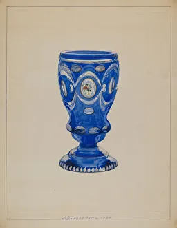 Iams J Howard Prints: Glass, 1936. Creator: J. Howard Iams