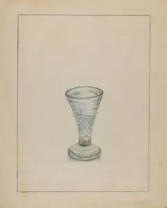 Amantea Nicholas Gallery: Glass, c. 1936. Creator: Nicholas Amantea